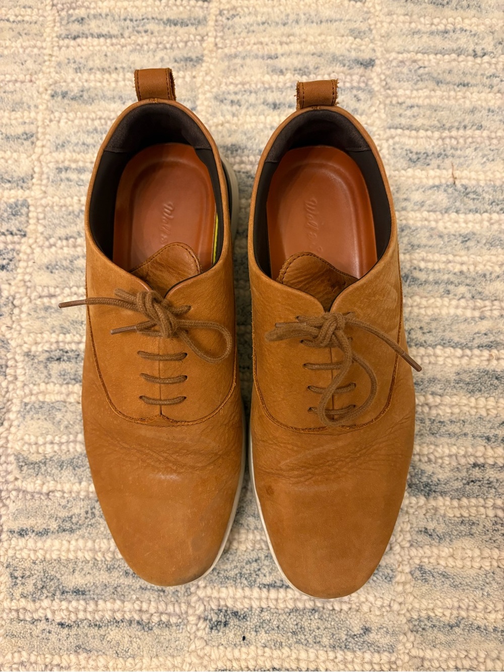 Men's Wolf & Shepard Suede Lace-Up Shoes in Tan